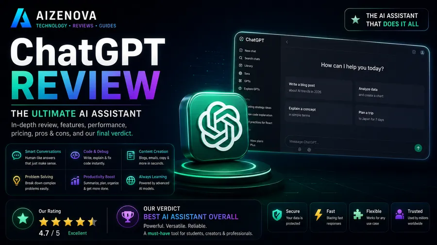 ChatGPT Review (2026): Features, Pricing, Pros, Cons & Is It Worth It?