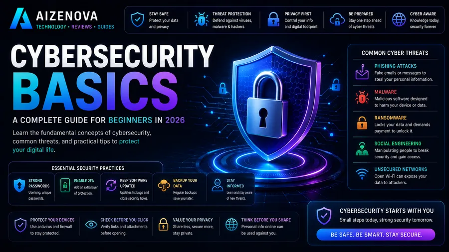 Cybersecurity Basics: A Beginner's Guide to Staying Safe Online