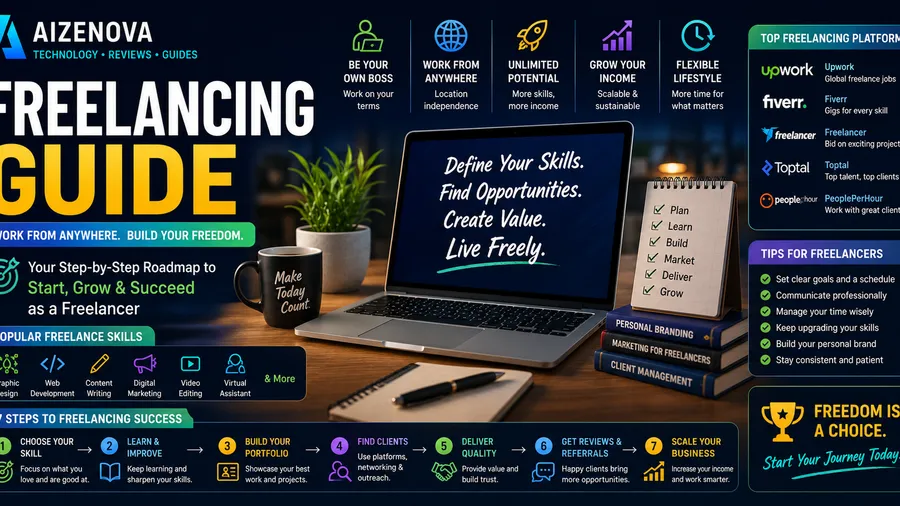 Freelancing Guide: How to Start and Build a Successful Freelance Career in 2026