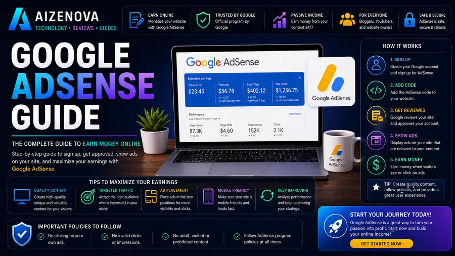 Google AdSense Guide: How to Earn Money from Your Website in 2026