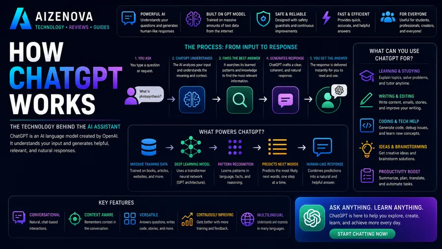 How ChatGPT Works: A Beginner's Guide to Artificial Intelligence