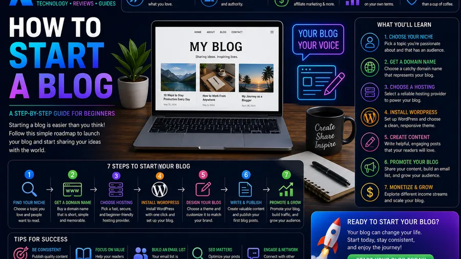 How to Start a Blog: A Complete Beginner's Guide (2026)