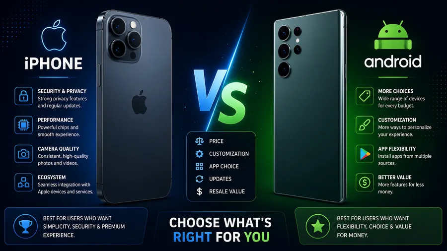 iPhone vs Android: Which Smartphone Is Better in 2026?